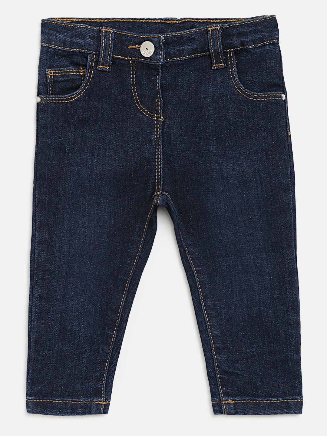 Mid Wash Denim-Blue